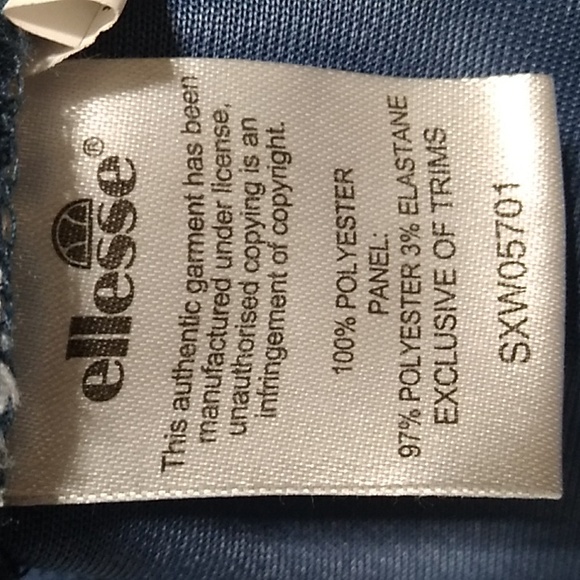 Ellesse Zip Up Jacket Like New Womens Small/Boys Large (X-51 CRATE) - Picture 10 of 13